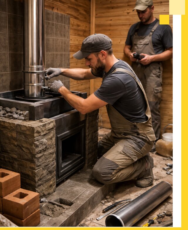 Изготовление и установка банных печей под ключ в Невинномысске