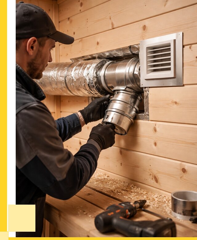 Монтаж вентиляции бани в Невинномысске от 12275 р. | ЭриданНвн