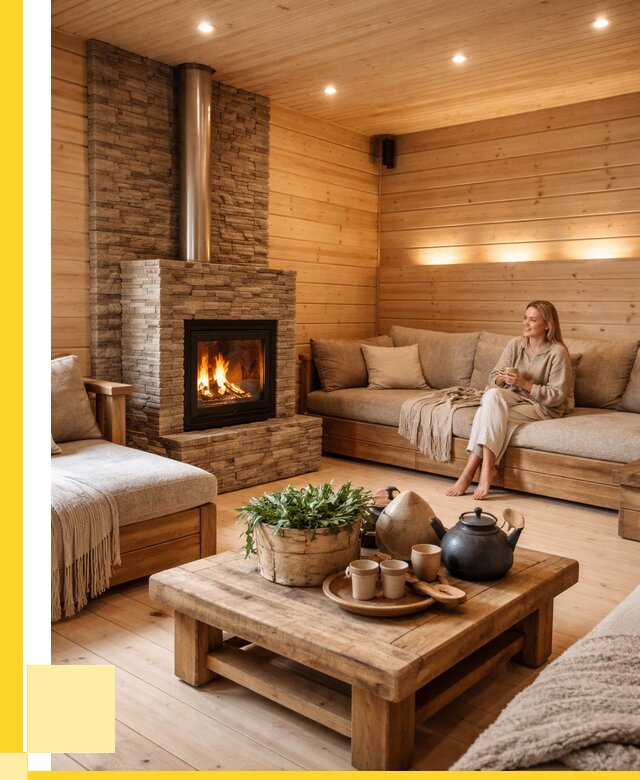 Проект бани с комнатой отдыха в Невинномысске от 35802 р. | ЭриданНвн