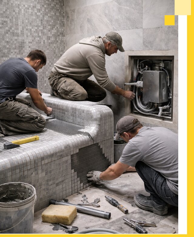 Проекты хамамов под ключ в Невинномысске и дизайн и строительство