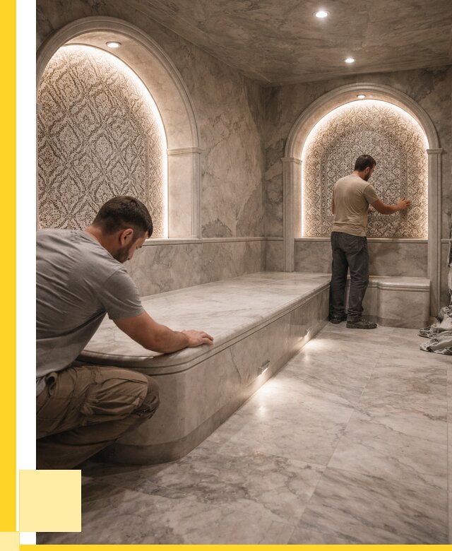 Турецкие бани под ключ в Невинномысске от 255725 р. | ЭриданНвн