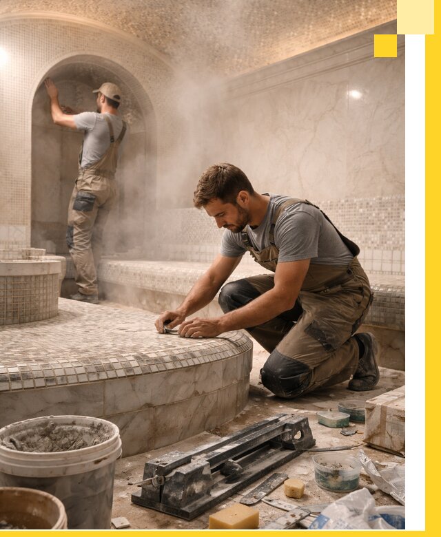 Профессиональный дизайн хамама и SPA под ключ в Невинномысске